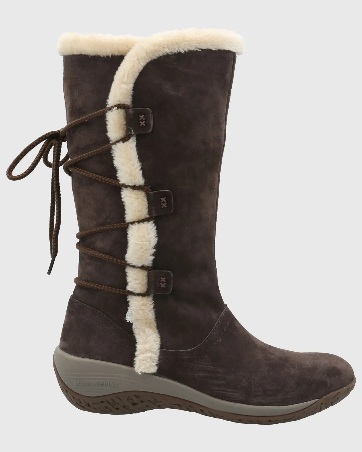 Bota Cuero Mujer Alove Café