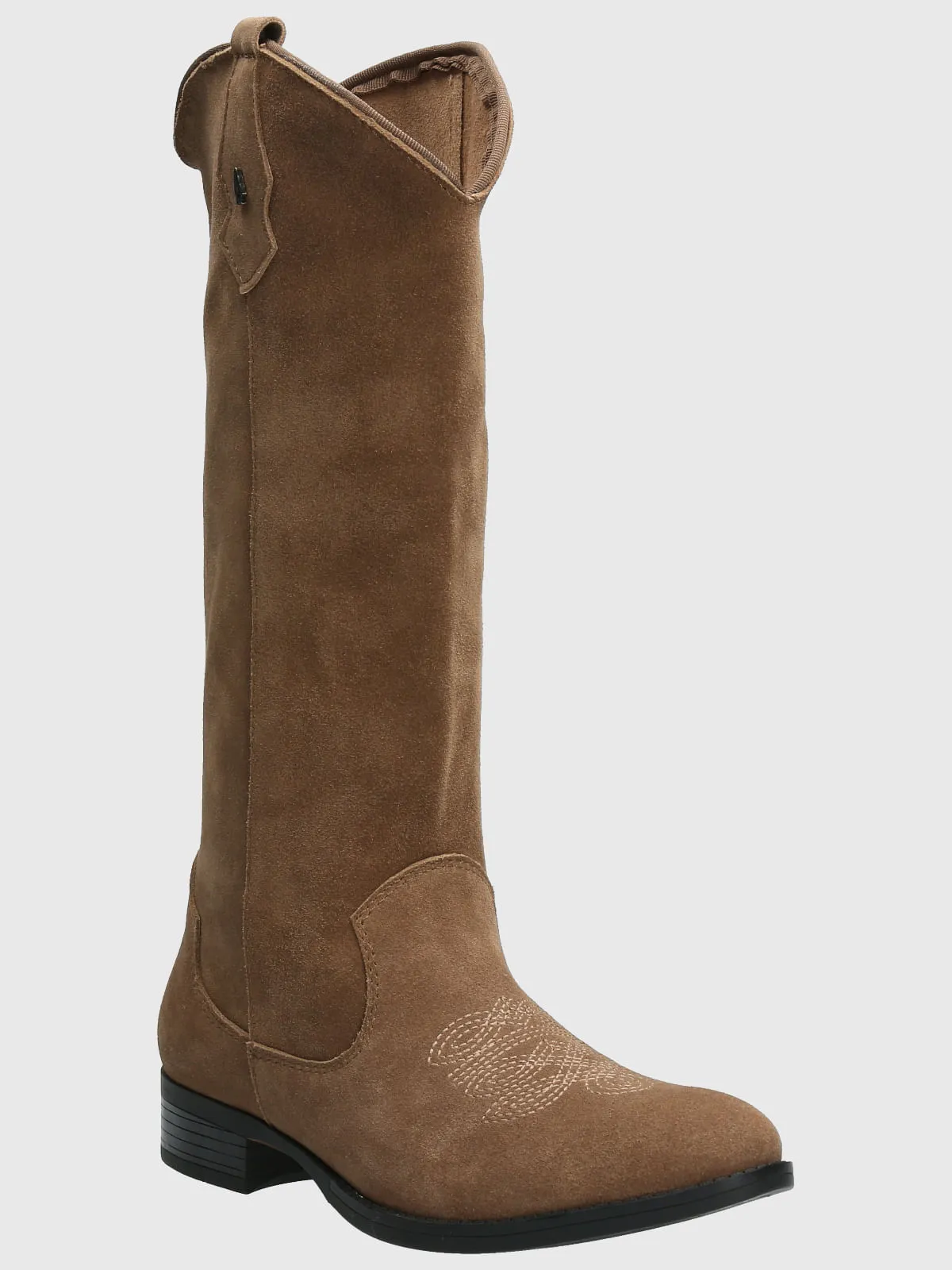 Bota Cuero Mujer Cami Café