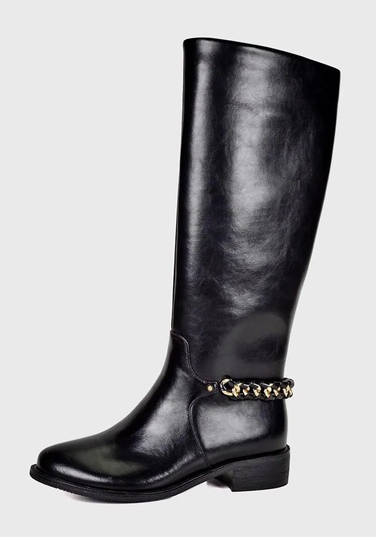 Bota Cuero Murcia Negro