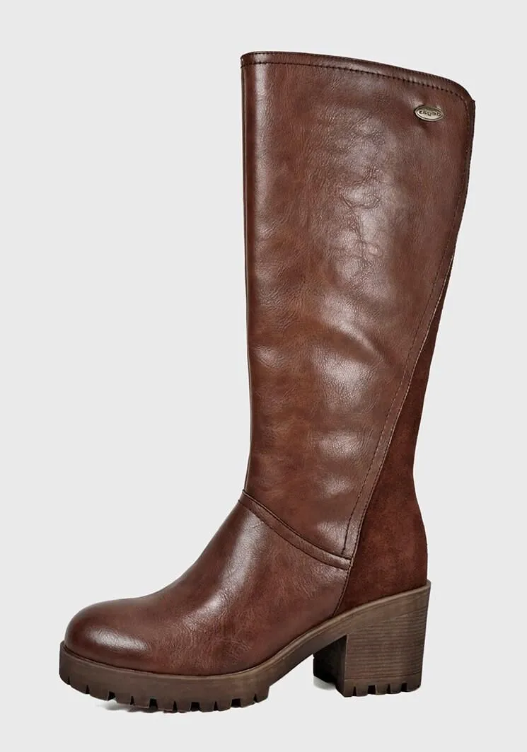 Bota Cuero Osorno Café