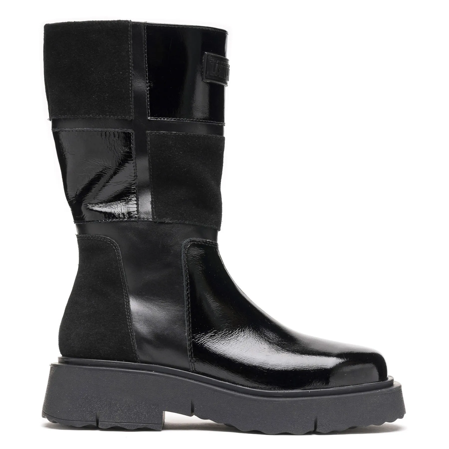 Bota Cuero Rea Negra Landazuri