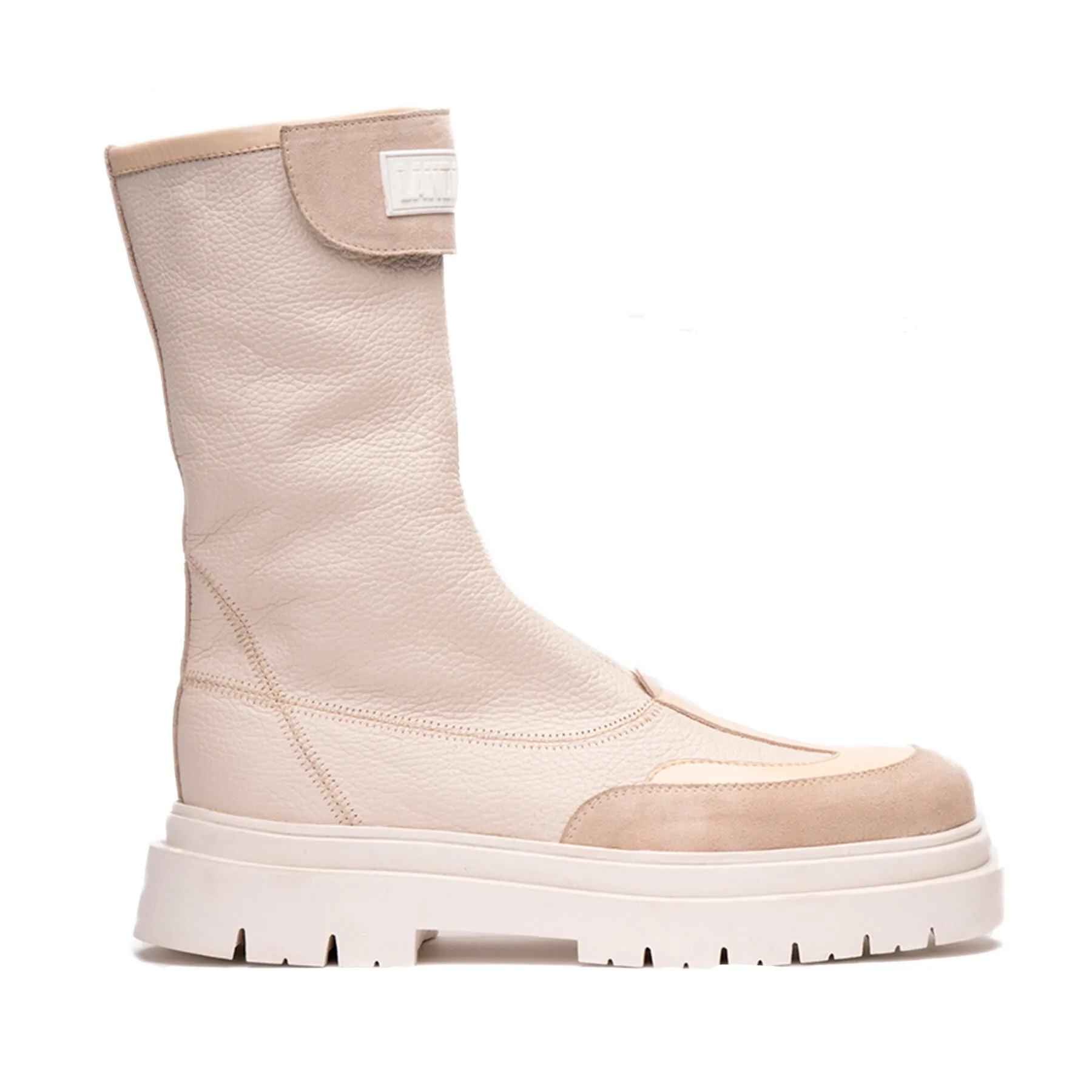 Bota Cuero Sapper Blanco Landazuri