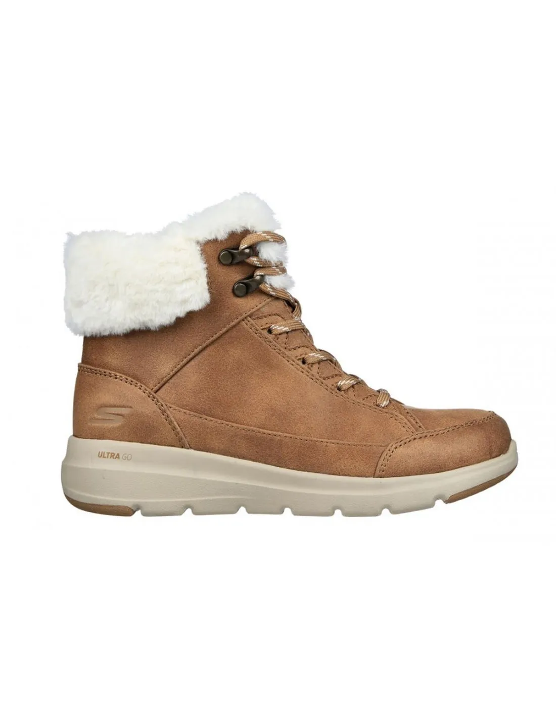 BOTA DE MUJER SKECHERS144178 CUERO