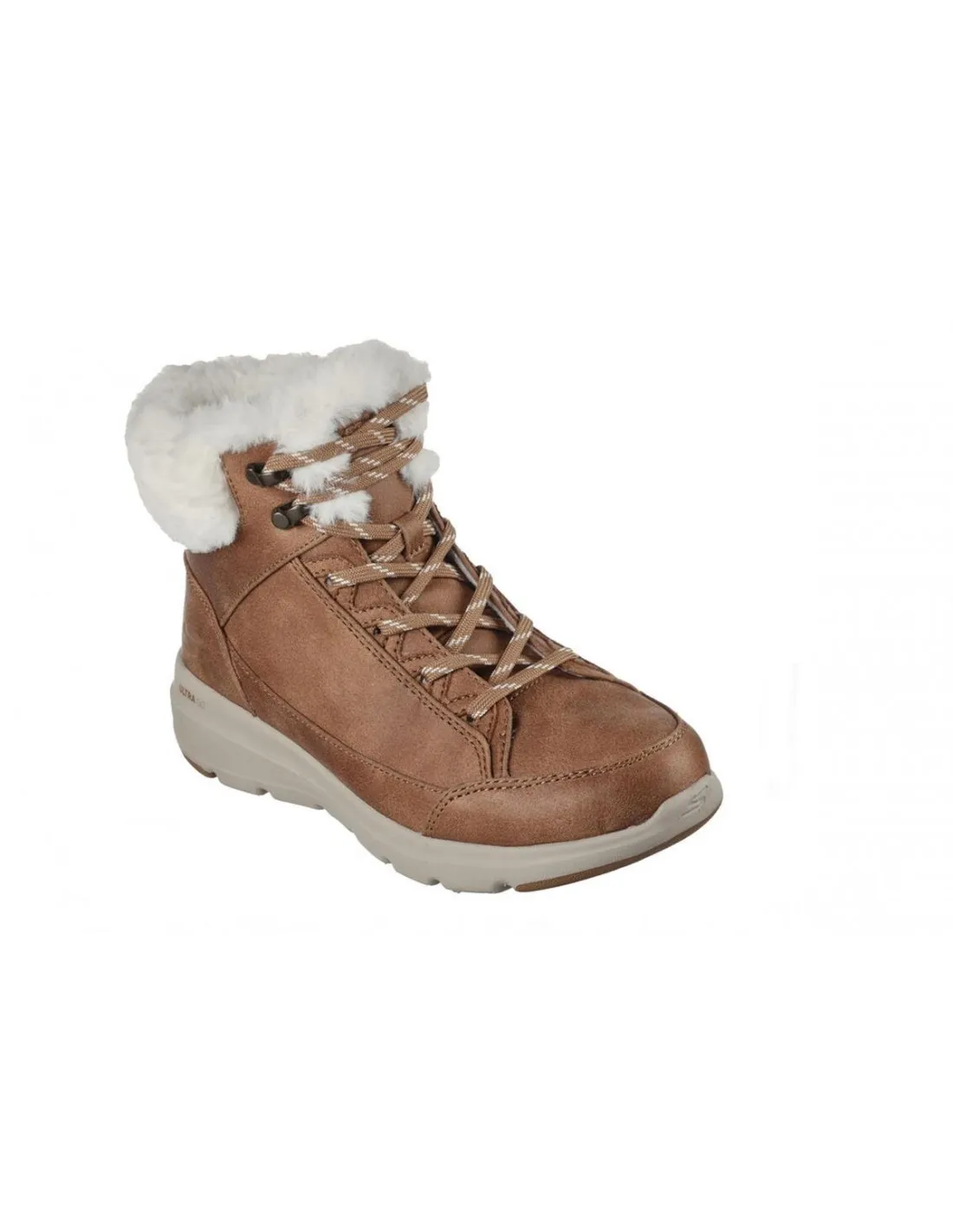 BOTA DE MUJER SKECHERS144178 CUERO