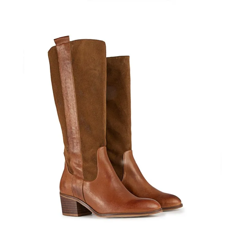 Bota Florence Piel Cuero