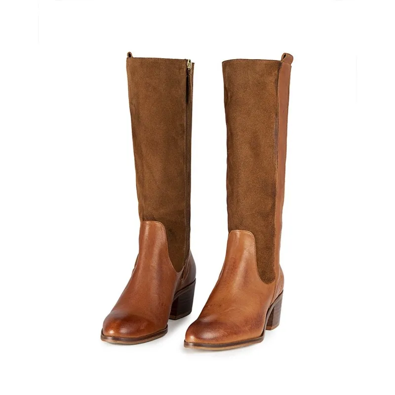 Bota Florence Piel Cuero
