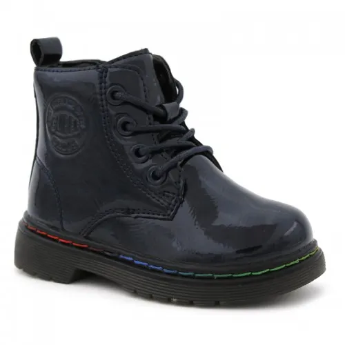 Bota militar charol niña BUBBLE KIDS 3543