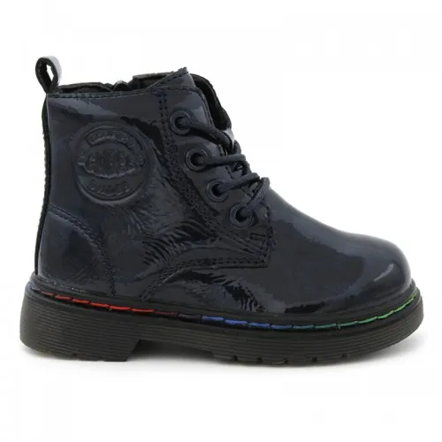 Bota militar charol niña BUBBLE KIDS 3543