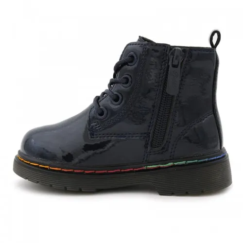 Bota militar charol niña BUBBLE KIDS 3543