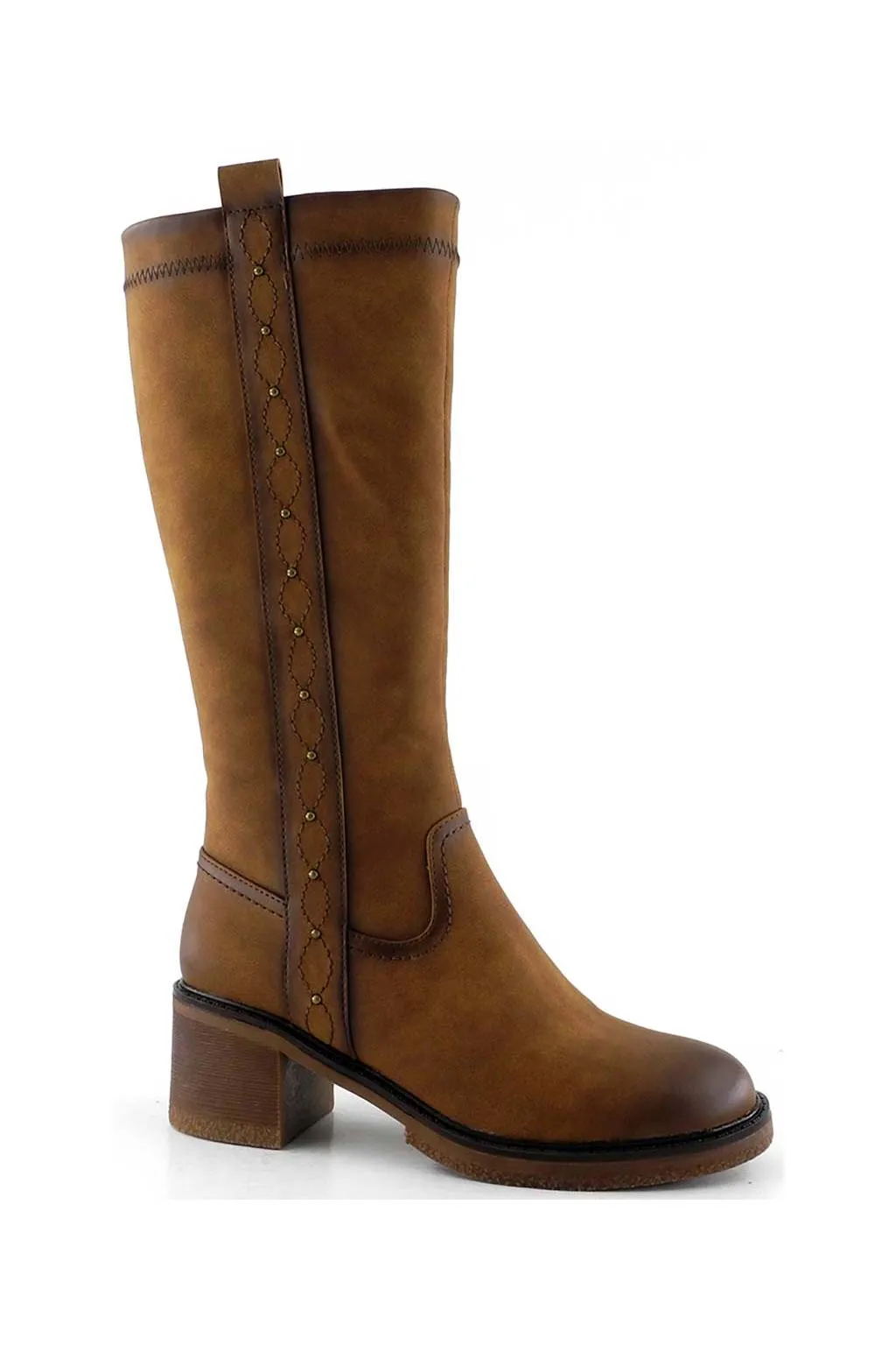 Bota mujer Amarpies aht25653 cuero