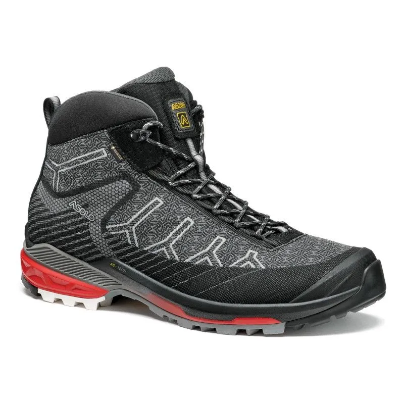 Bota senderismo Asolo FALCON EVO JAQUARD GV MM (NEGRO/ROJO) hombre