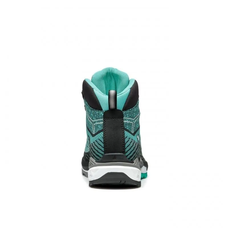 Bota senderismo mujer Asolo FALCON EVO JAQUARD GV ML (NEGRO/VERDE ÁQUA)