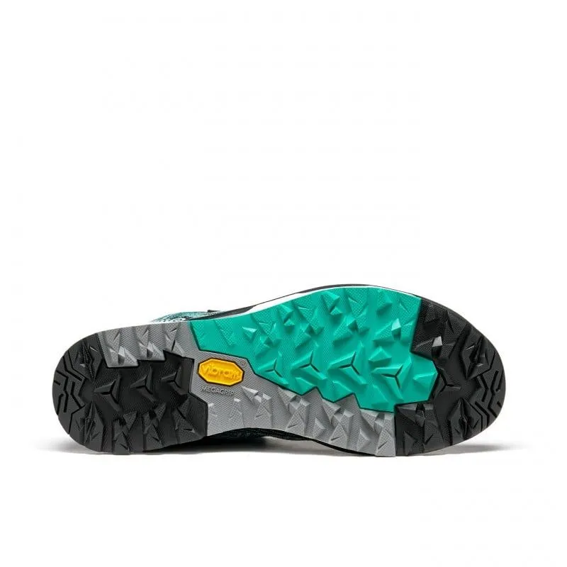 Bota senderismo mujer Asolo FALCON EVO JAQUARD GV ML (NEGRO/VERDE ÁQUA)