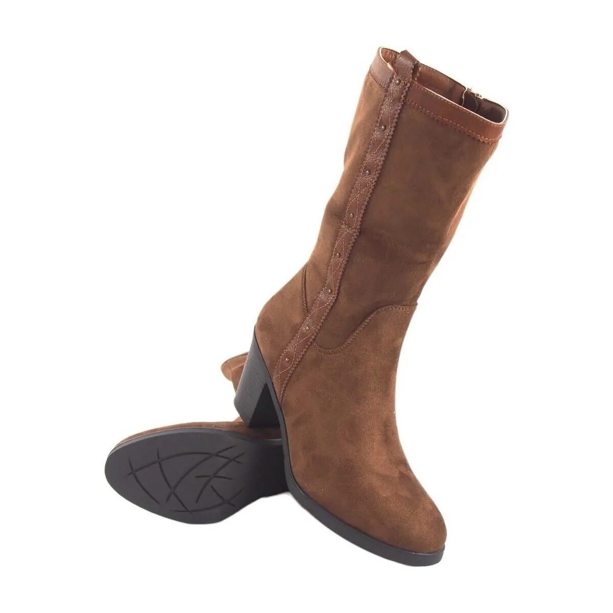 Bota señora  22541 ahg cuero