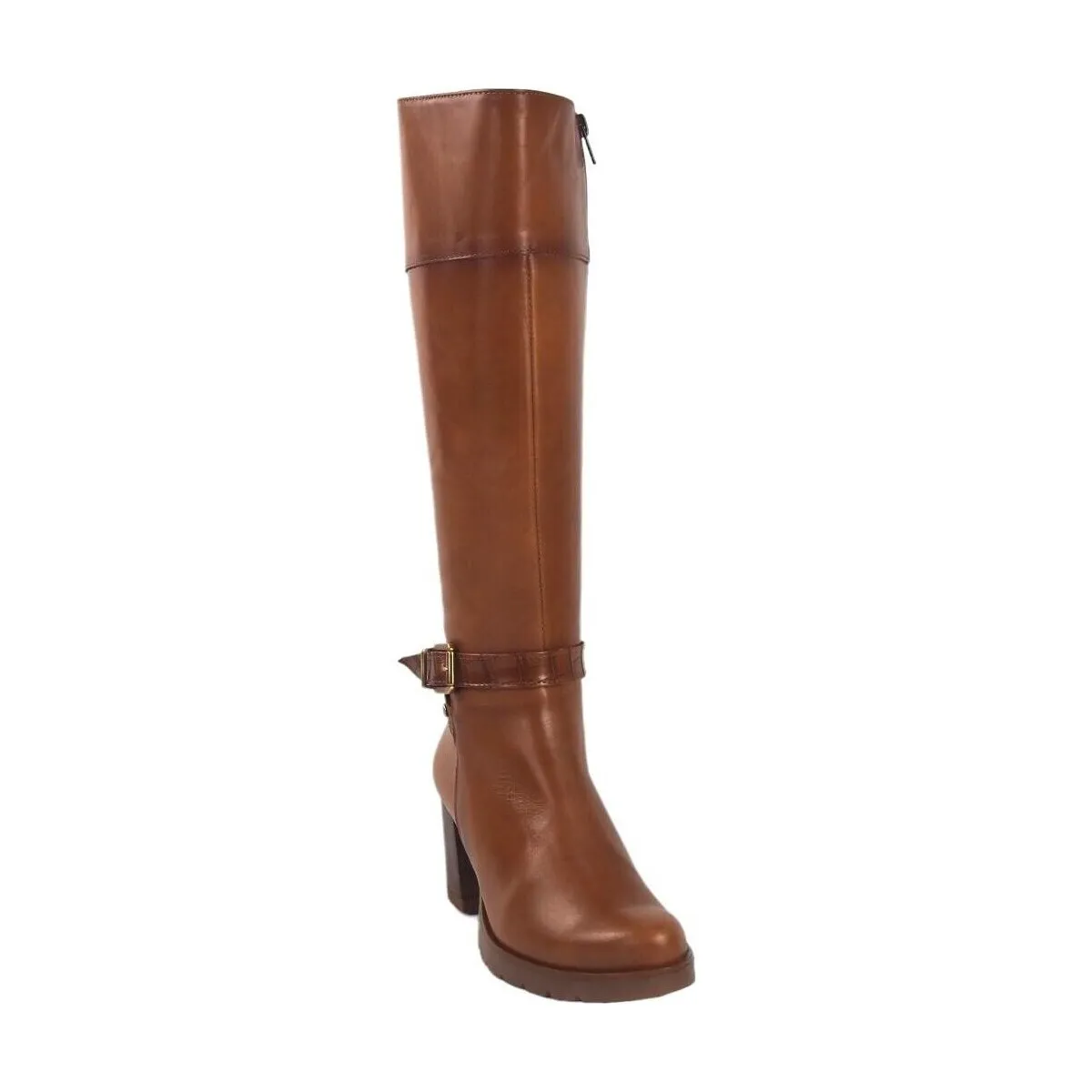 Bota señora  leury 5 cuero