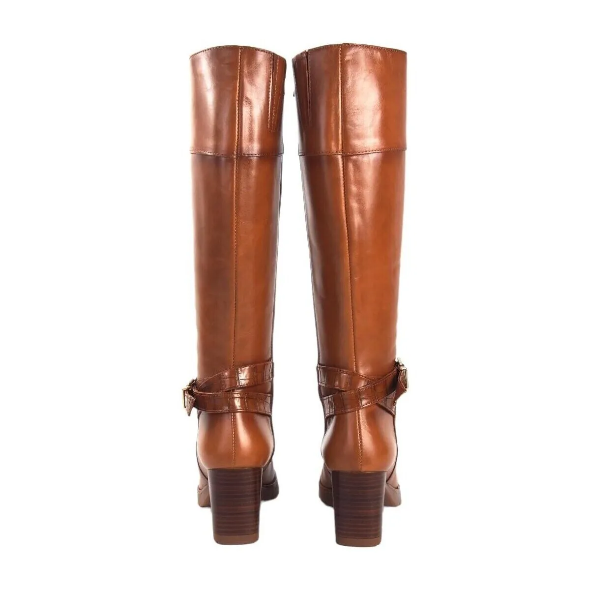 Bota señora  leury 5 cuero