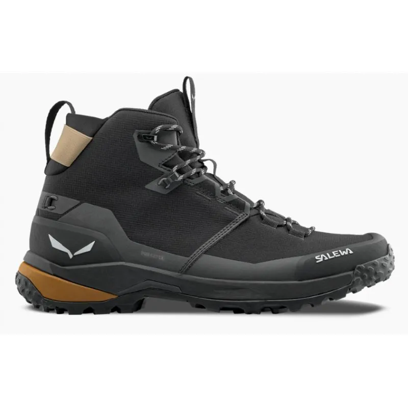Botas altas de montaña Salewa PUEZ MID PTX (Negro/Negro) Hombre