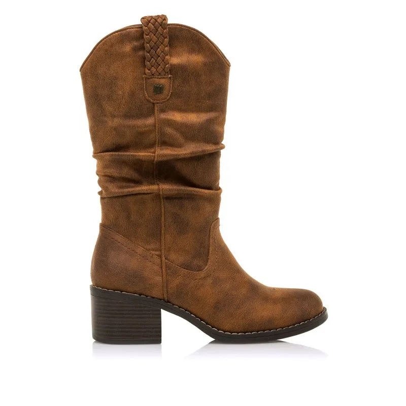 Botas Casual de Mujer MTNG PERSEA H Marron 52992