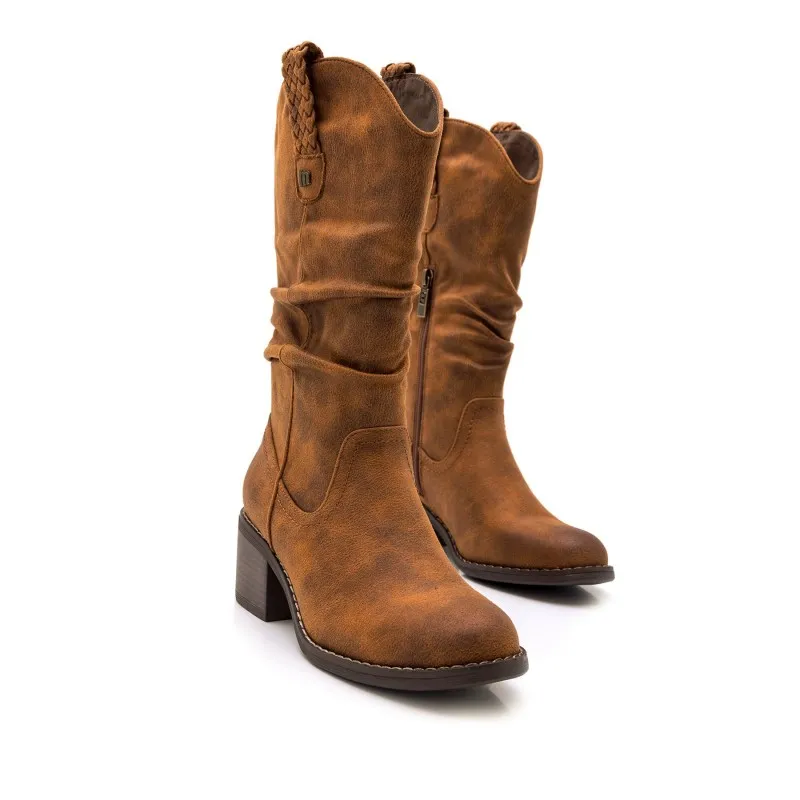 Botas Casual de Mujer MTNG PERSEA H Marron 52992