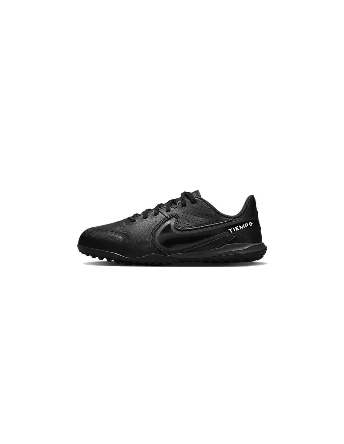 Botas de fútbol Nike Jr. Tiempo Legend 9 Academy Turf negro