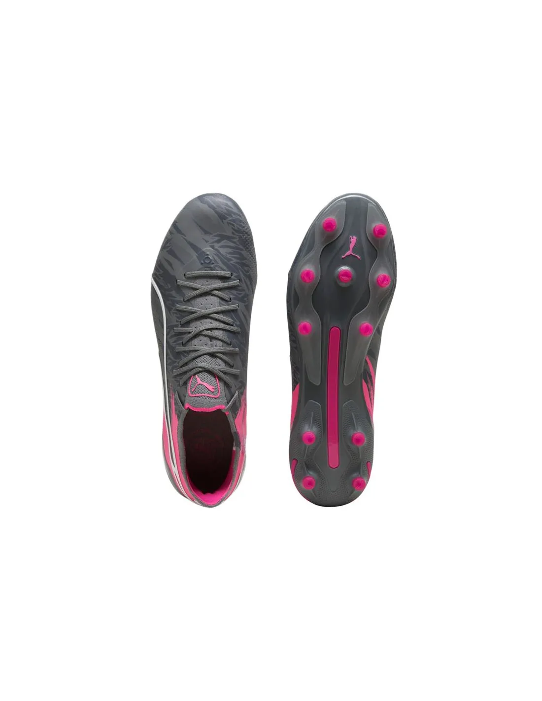 Botas de fútbol Puma KING ULTIMATE USH FG/AG Gris