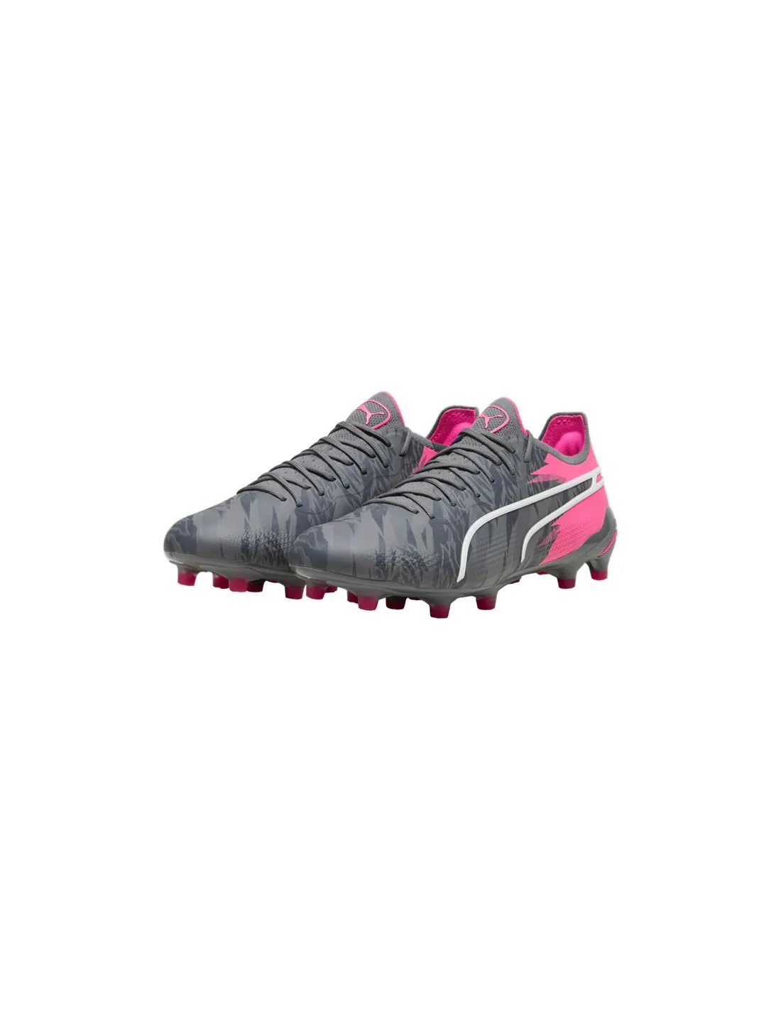 Botas de fútbol Puma KING ULTIMATE USH FG/AG Gris