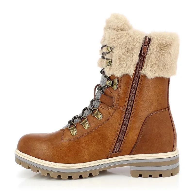 Botas de invierno para mujer Kimberfeel Pixie (Beige)
