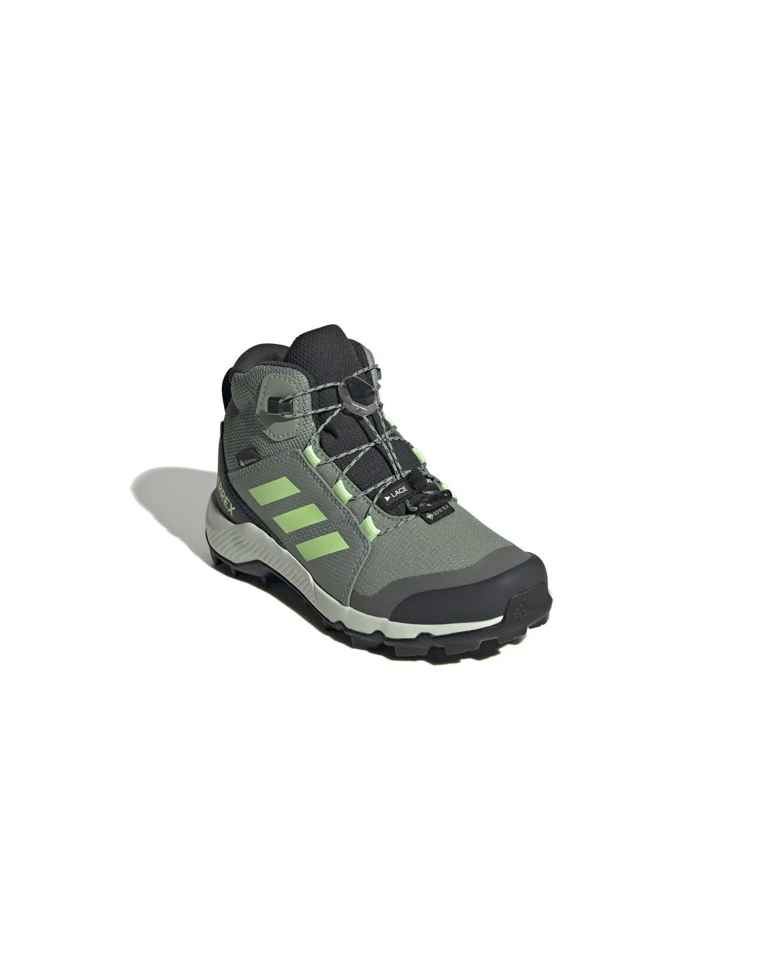 BOTAS DE MONTAñA ADIDAS ORGANIZER MID GORETEX HIKING INFANTIL VERDE
