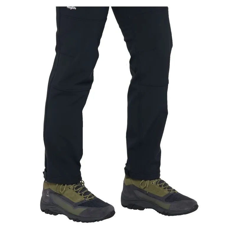 Botas de montaña HAGLÖFS Skuta Mid Proof Eco para hombre (magnetita/verde oliva)