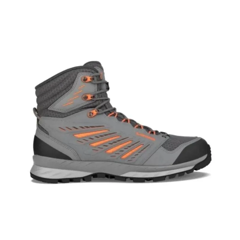 Botas de montaña para hombre Lowa Trek Evo GTX Mid (gris/flame)