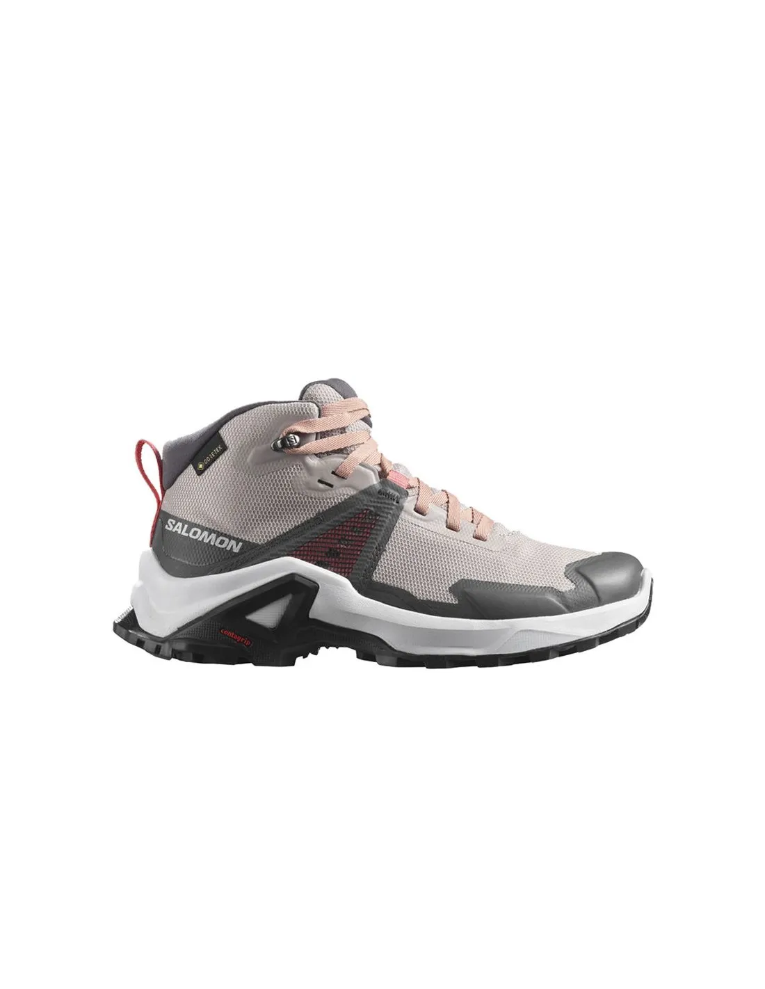 Botas de montaña Salomon X Raise Mid Gtx marrón Infantil