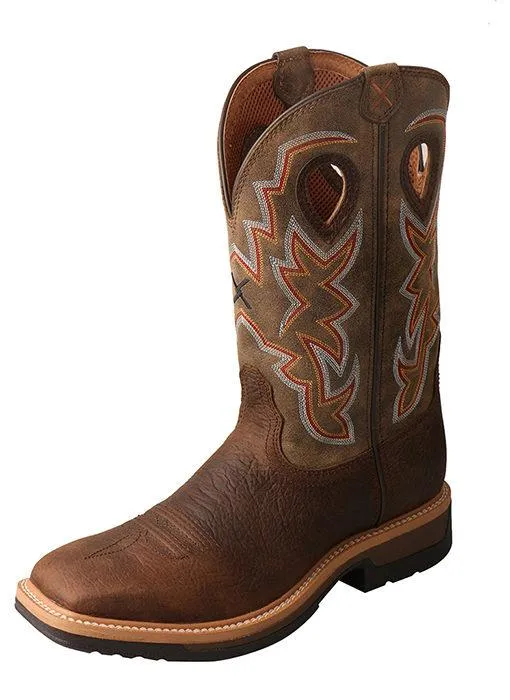 BOTAS DE TRABAJO ESTILO WESTERN TWISTED X LITE PARA HOMBRE