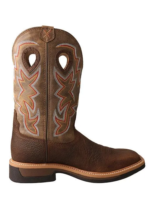 BOTAS DE TRABAJO ESTILO WESTERN TWISTED X LITE PARA HOMBRE