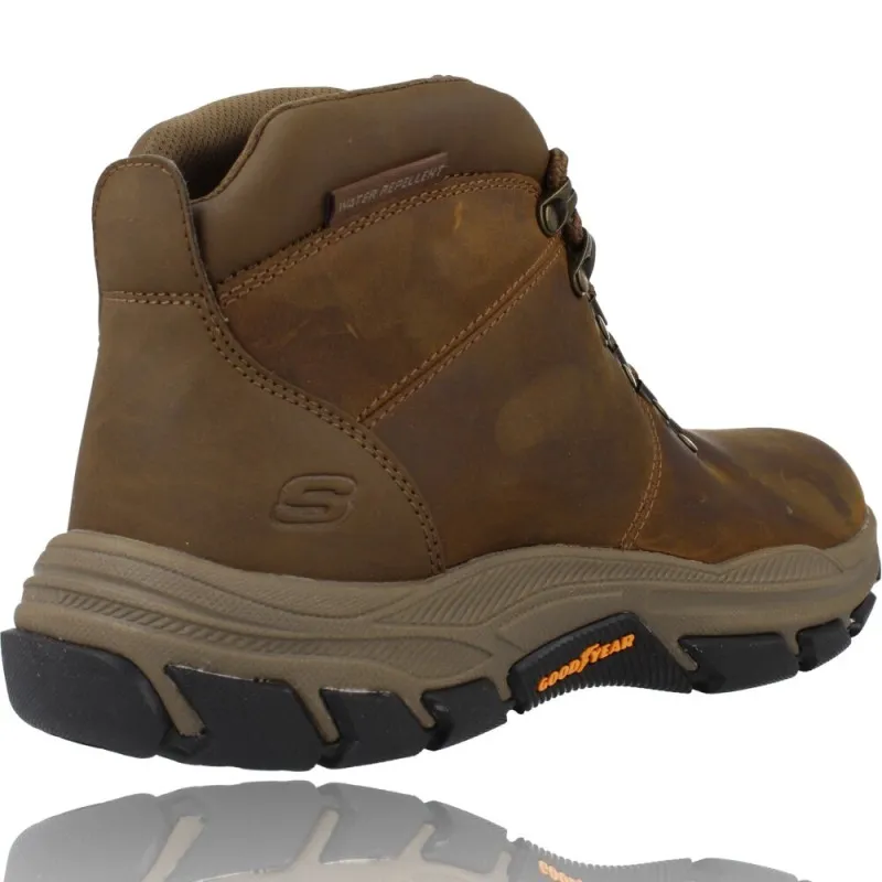 BOTAS HOMBRE CASUAL WATER REPELLENT DE SKECHERS 204453 RESPECTEDESMONT