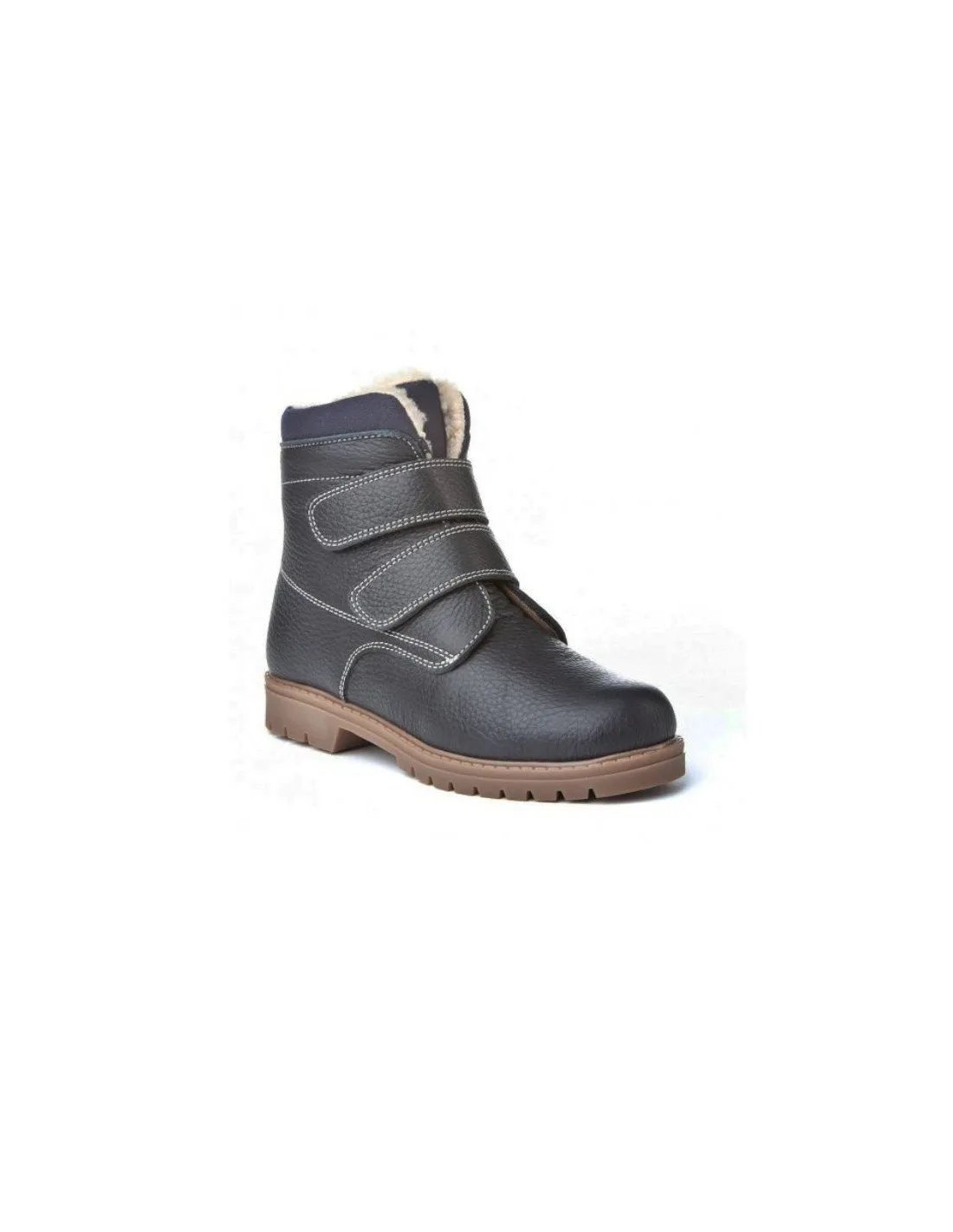 Botas safari piel marino velcro