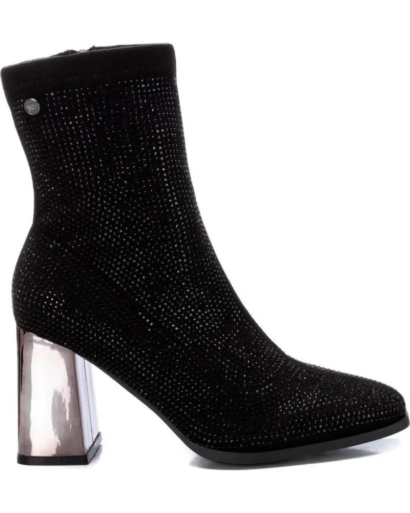 Botas XTI  de Mujer 143114 BOTINES ELASTICOS DE MUJER  NEGRO