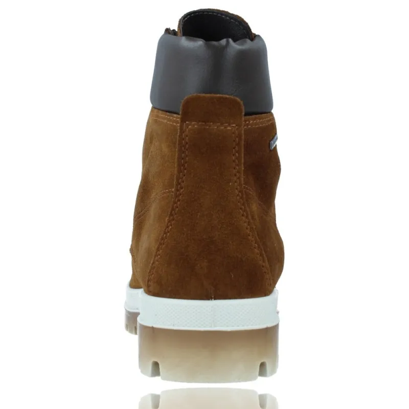 BOTINES CASUAL DE PIEL GORETEX GTX CON CORDONES PARA MUJER DE IGI&CO 81808