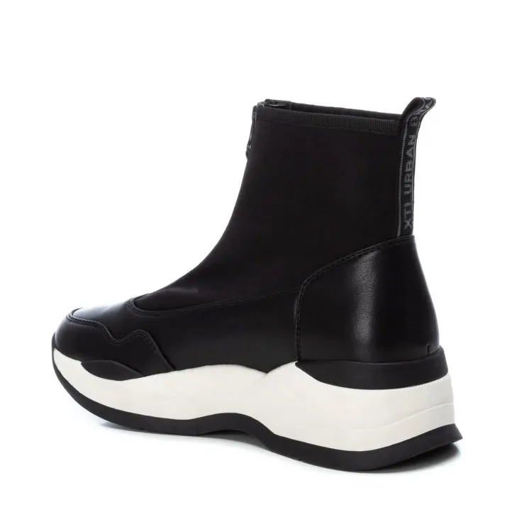 Botines Xti 140501 estilo calcetín con cremallera delantera