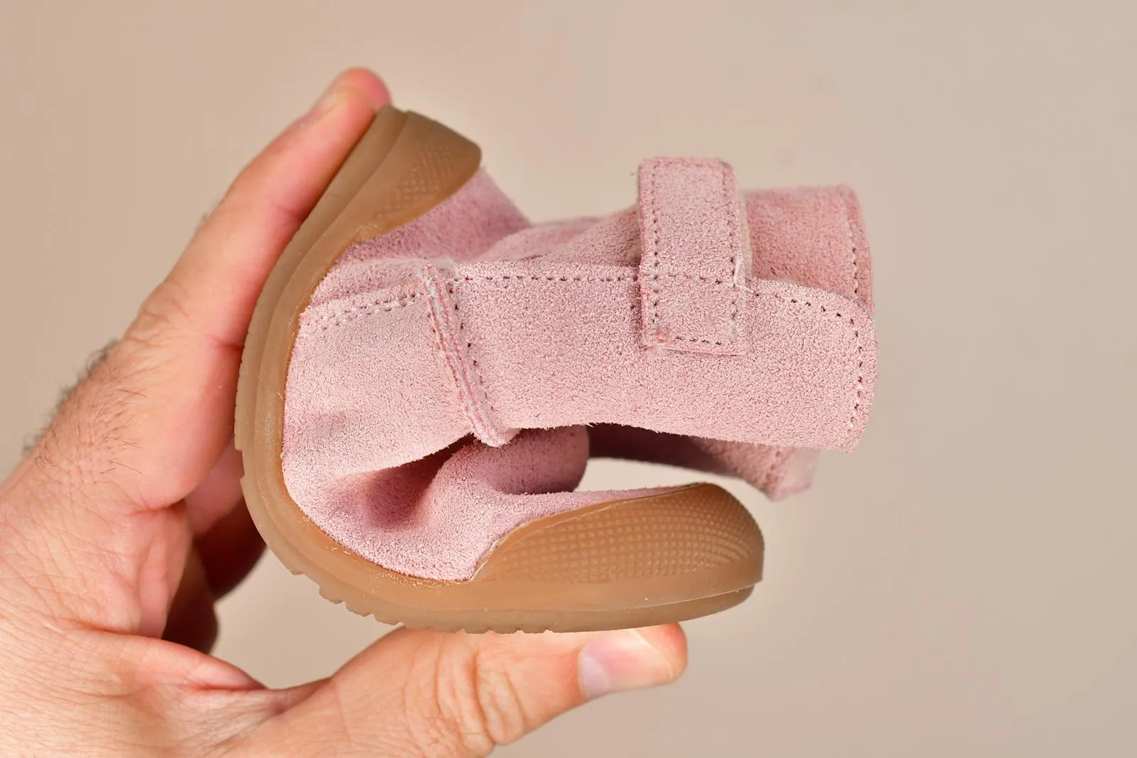 Botita Barefoot Blanditos Copo Rosa