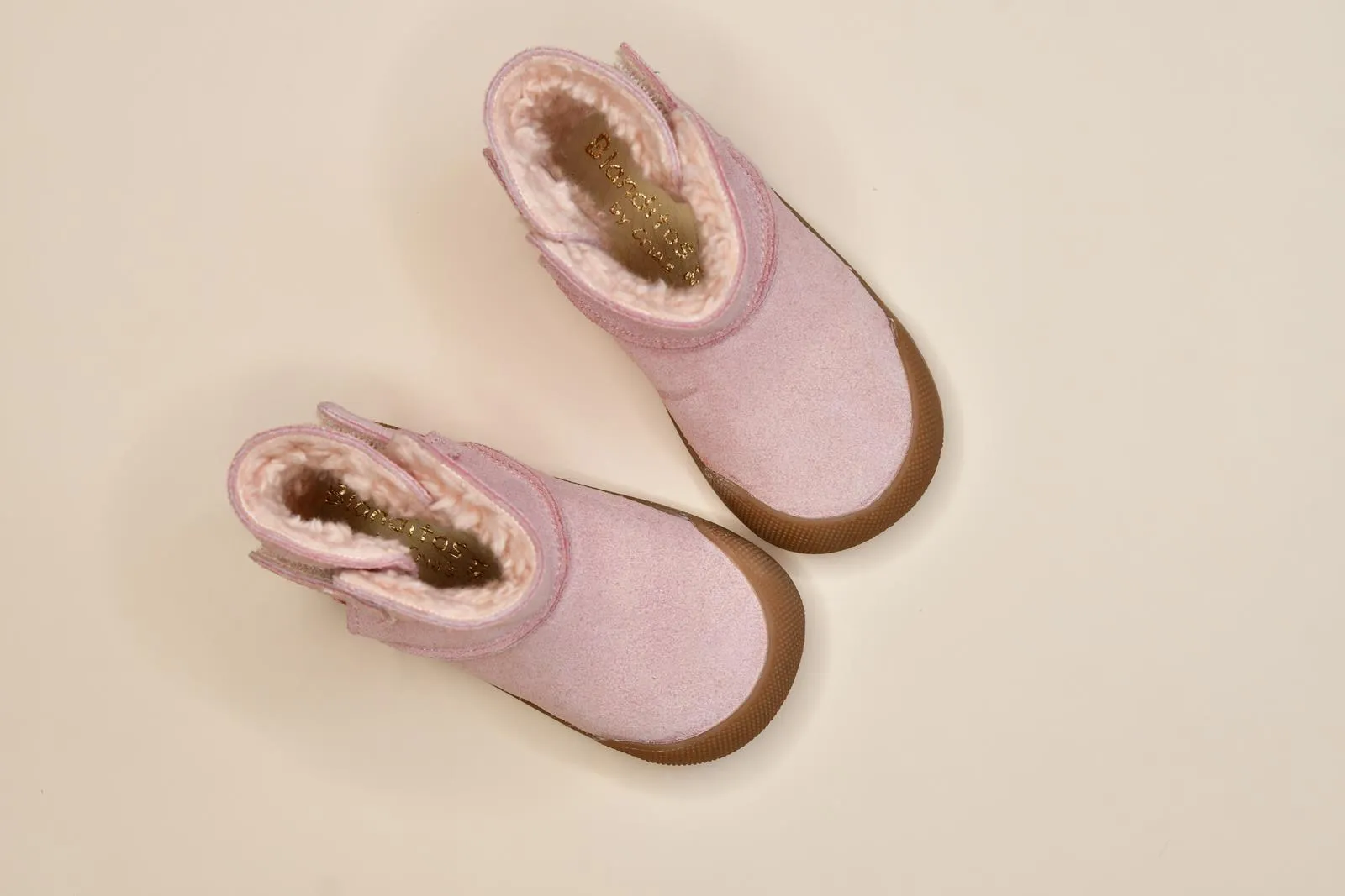 Botita Barefoot Blanditos Copo Rosa