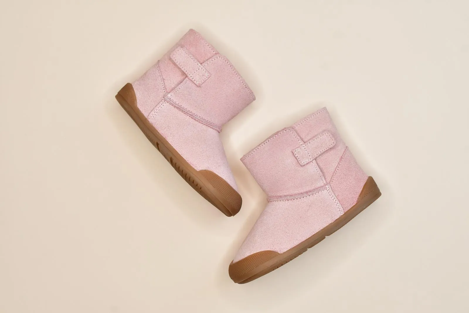 Botita Barefoot Blanditos Copo Rosa