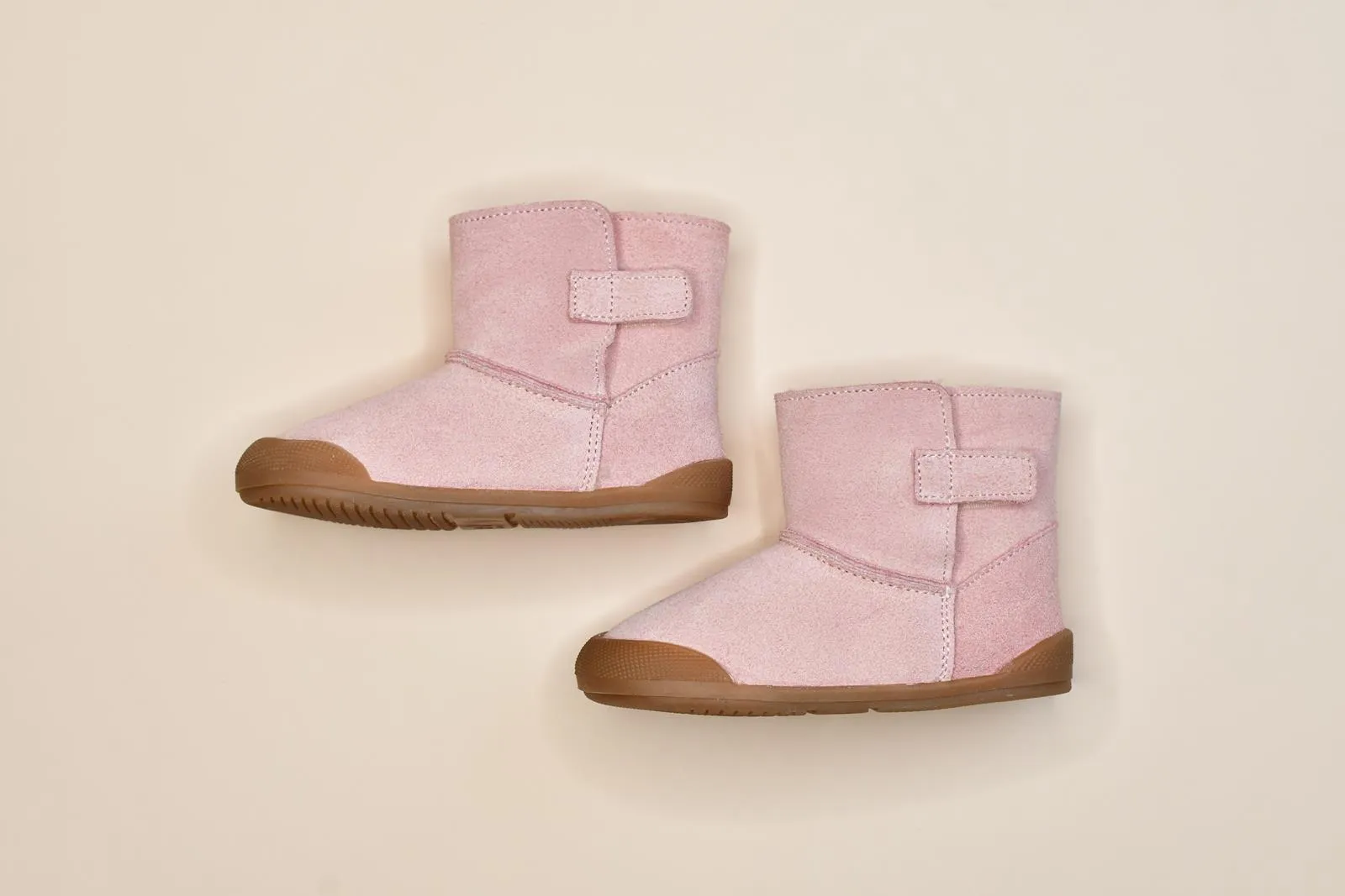 Botita Barefoot Blanditos Copo Rosa