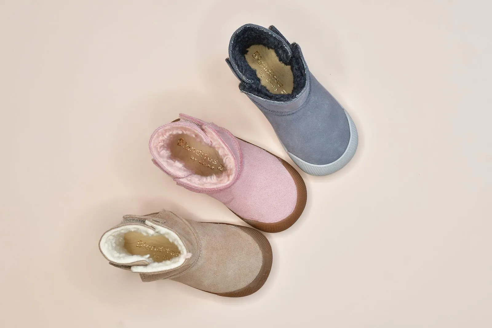 Botita Barefoot Blanditos Copo Rosa
