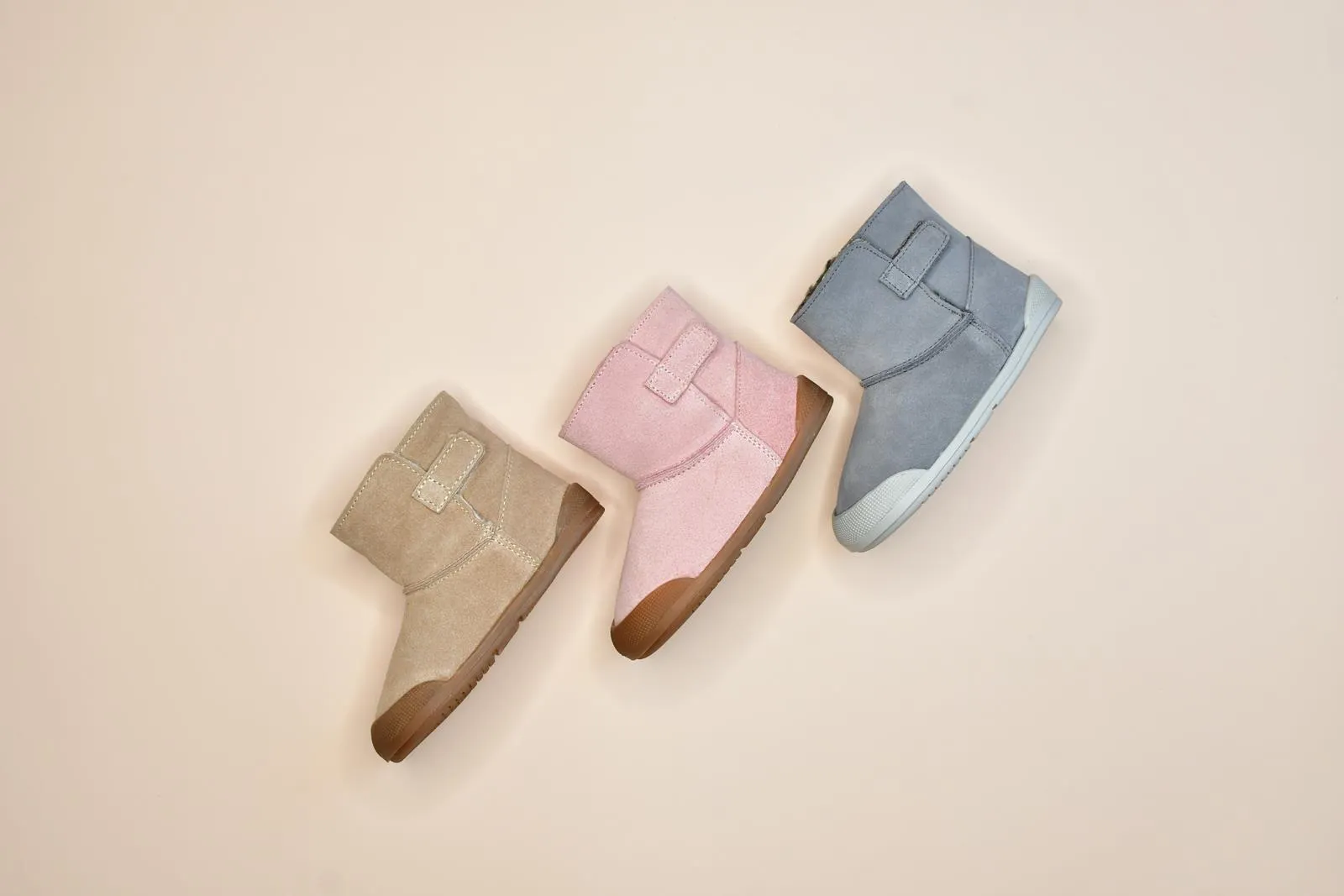 Botita Barefoot Blanditos Copo Rosa