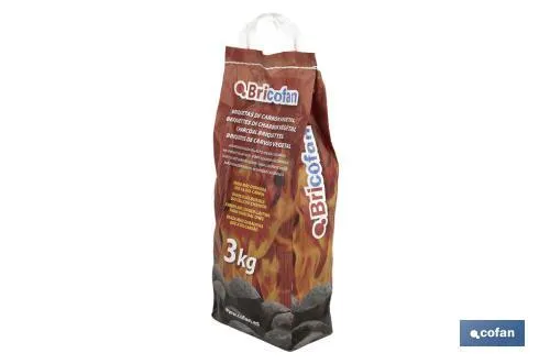 Briquetas Carbón vegetal 3kg