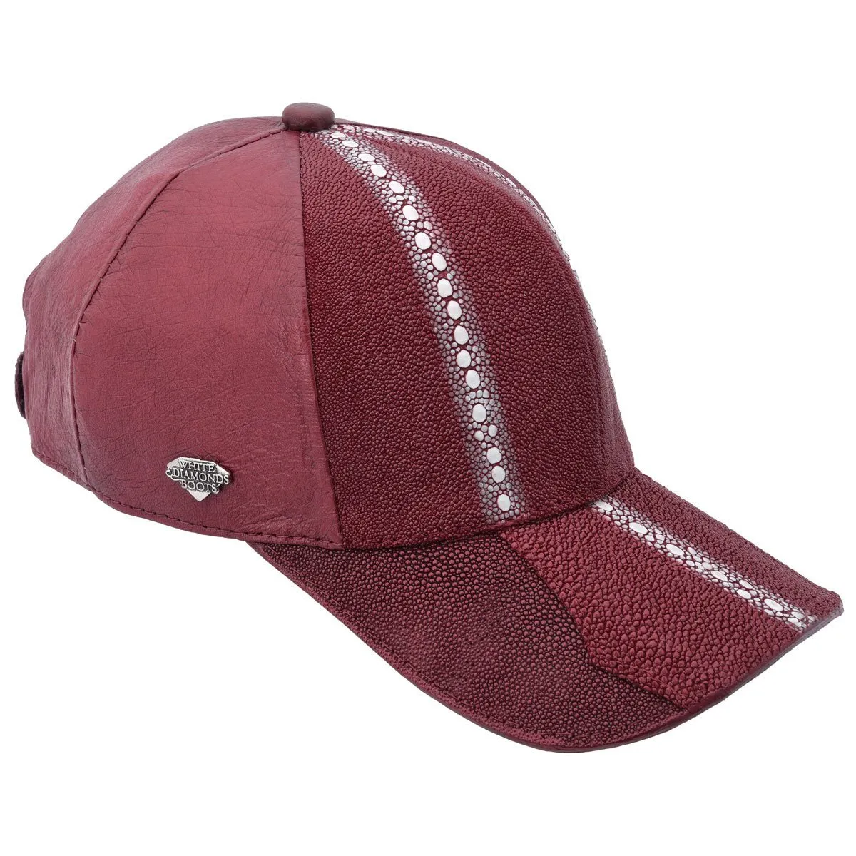CACHUCHA PIEL MANTARRAYA VINO WD1742