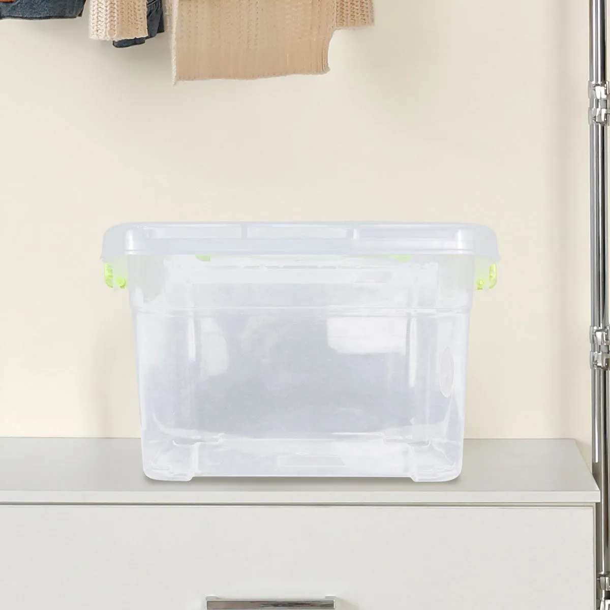 Caja de Plástico Venecia color Amarillo 6L