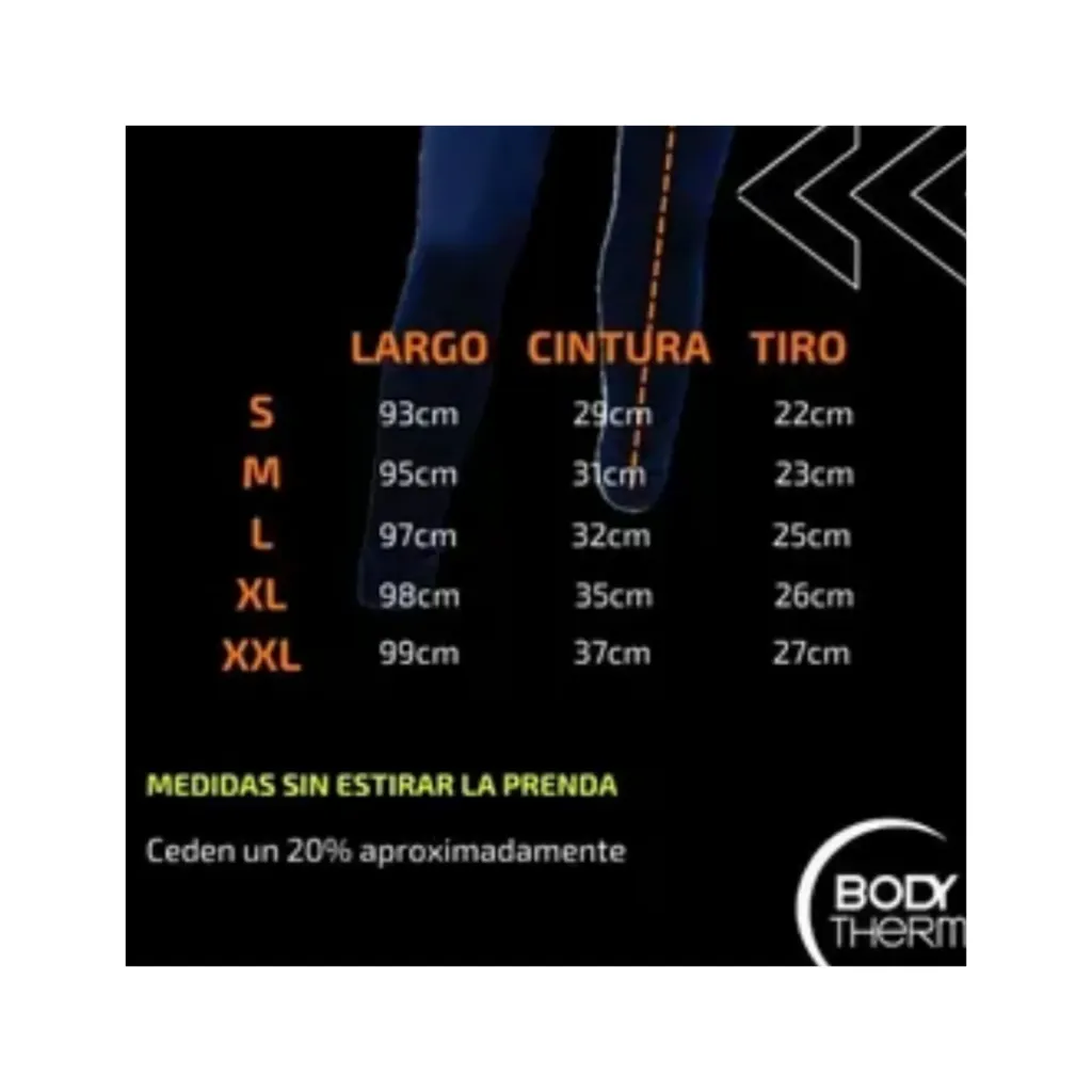Calza Larga Ciclista Con Badana + Calza Térmica Adulto