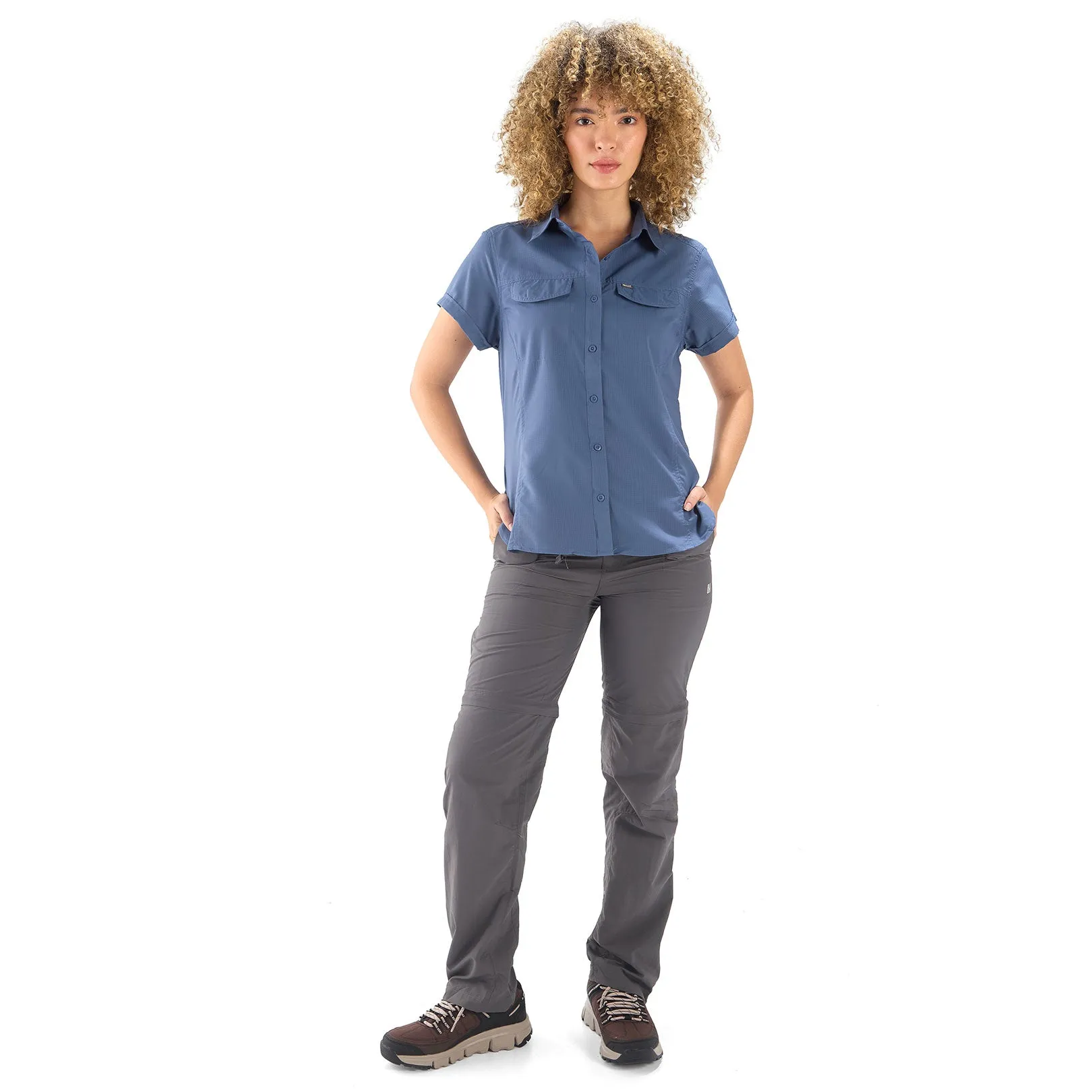 CAMISA MUJER OROSI MANGA CORTA / OUTDOOR ADVENTURE