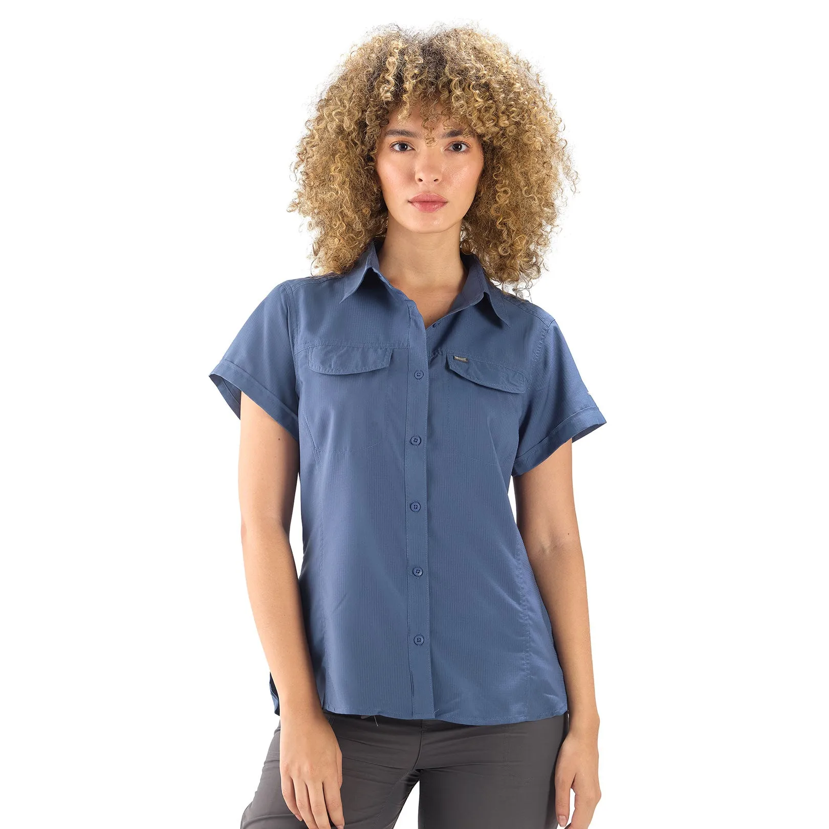 CAMISA MUJER OROSI MANGA CORTA / OUTDOOR ADVENTURE